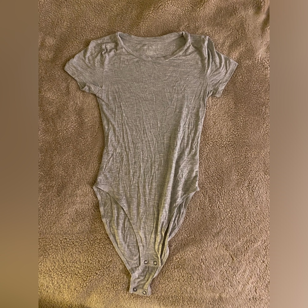 American eagle gray bodysuit